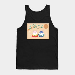 Bunny Happy Chuseok Tank Top